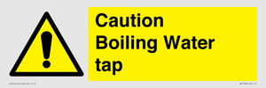 Caution Boiling Water Tap